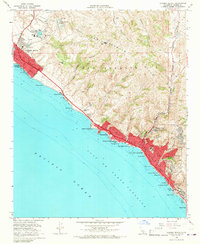 1965 Map of Laguna Beach, CA — High-Res | Pastmaps